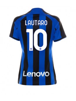 Inter Milan Lautaro Martinez #10 Heimtrikot für Frauen 2022-23 Kurzarm